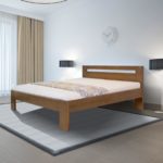 Postele z masivu s kvalitní matrací pro dobrý spánek