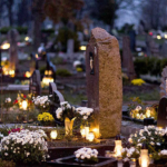 Dekorace na hrob na Dušičky a Vánoce         