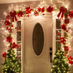 Vánoční dekorace před dům – inspirace        